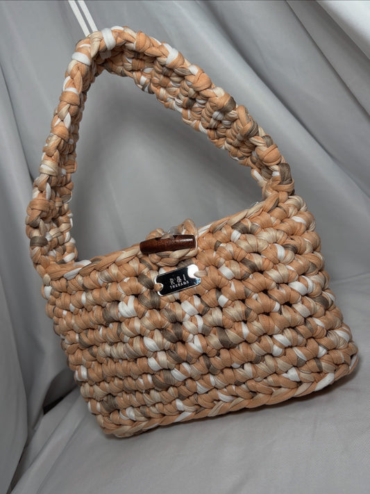 Ria bag in mixed Browns